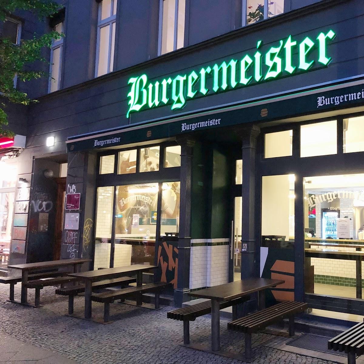 Restaurant "Burgermeister Eberswalder" in Berlin