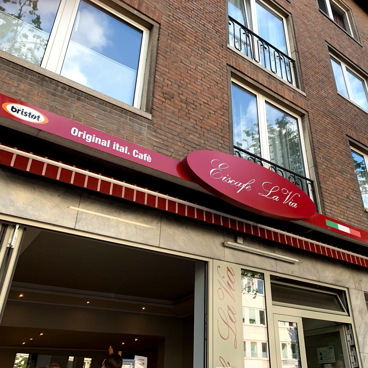 Restaurant "Eiscafé La Via" in Münster