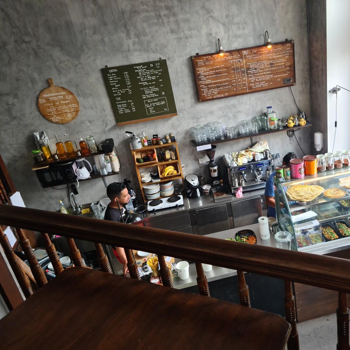 Restaurant "Café Habibi Funk" in Leipzig