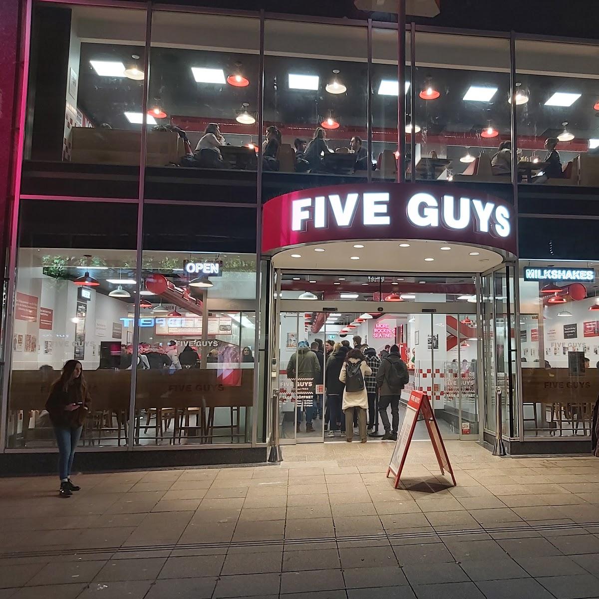 Restaurant "Five Guys" in Stuttgart