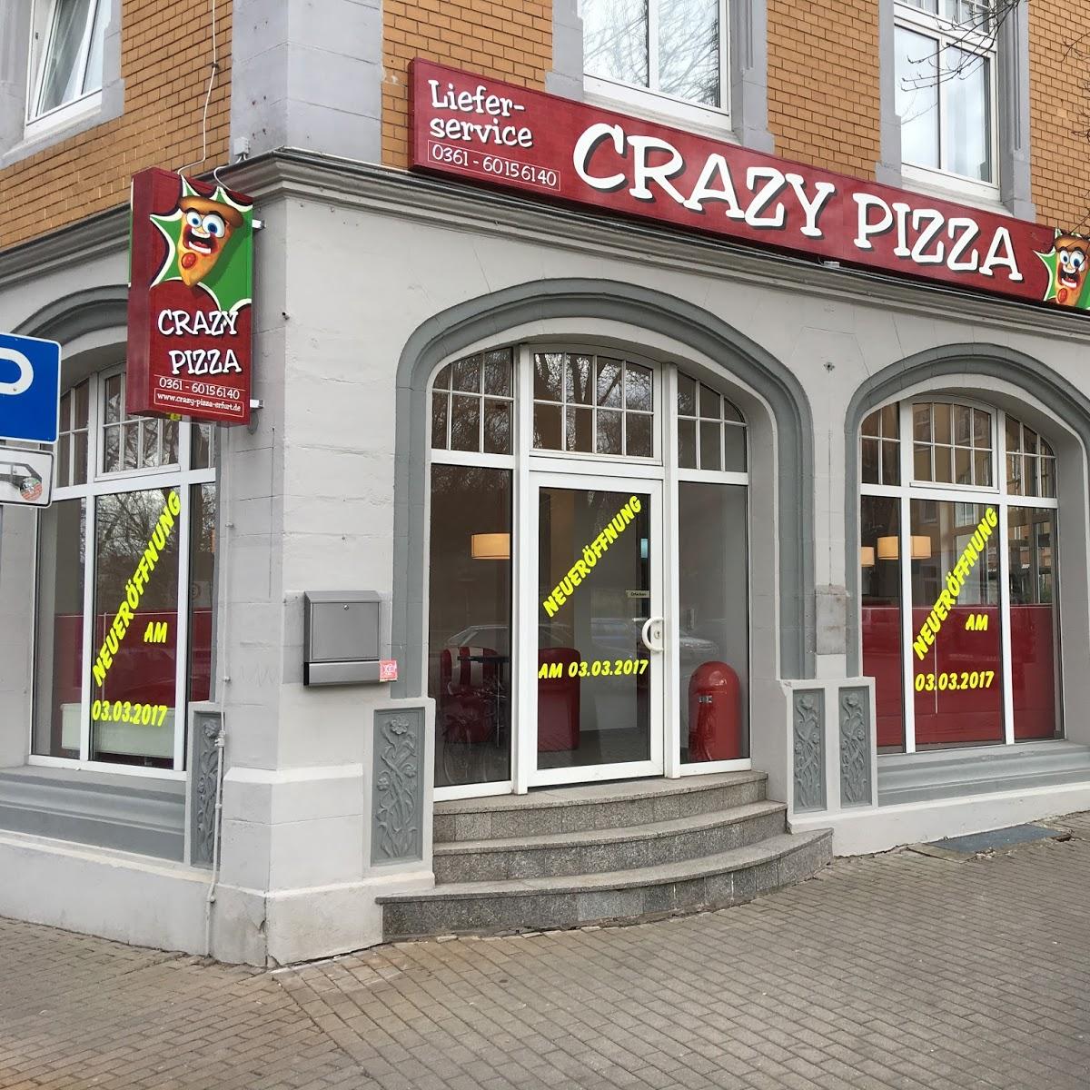 Restaurant "Crazy Pizza Home & Lieferservice" in Erfurt