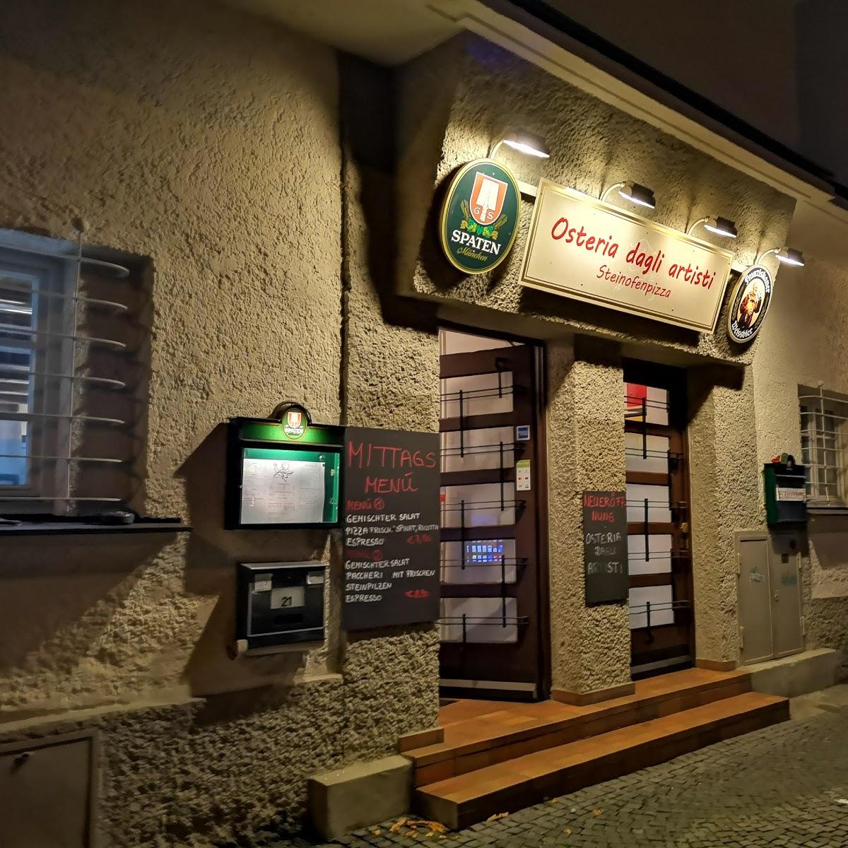 Restaurant "Osteria dagli artisti" in München