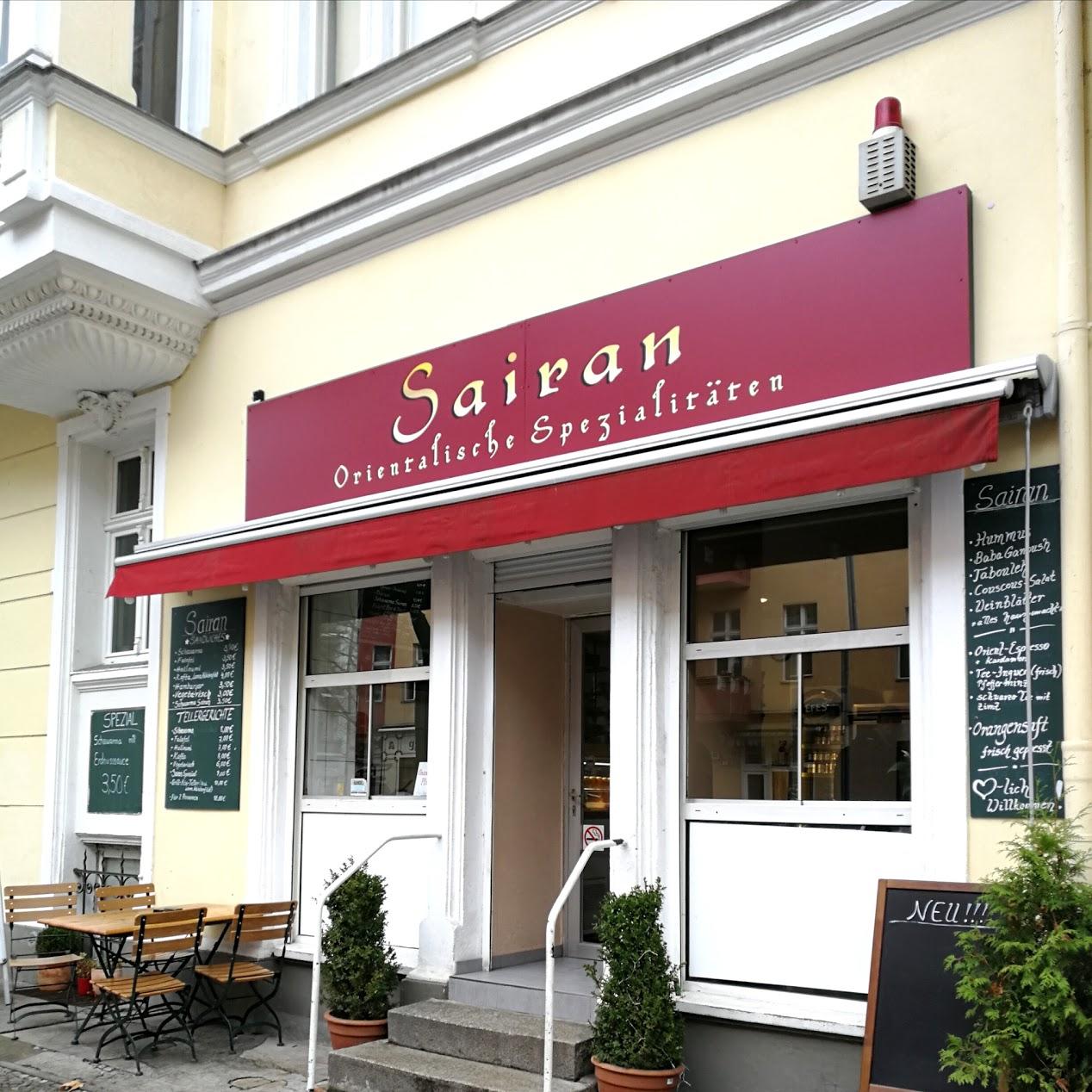 Restaurant "Sairan orientalische Spezialitäten" in Berlin