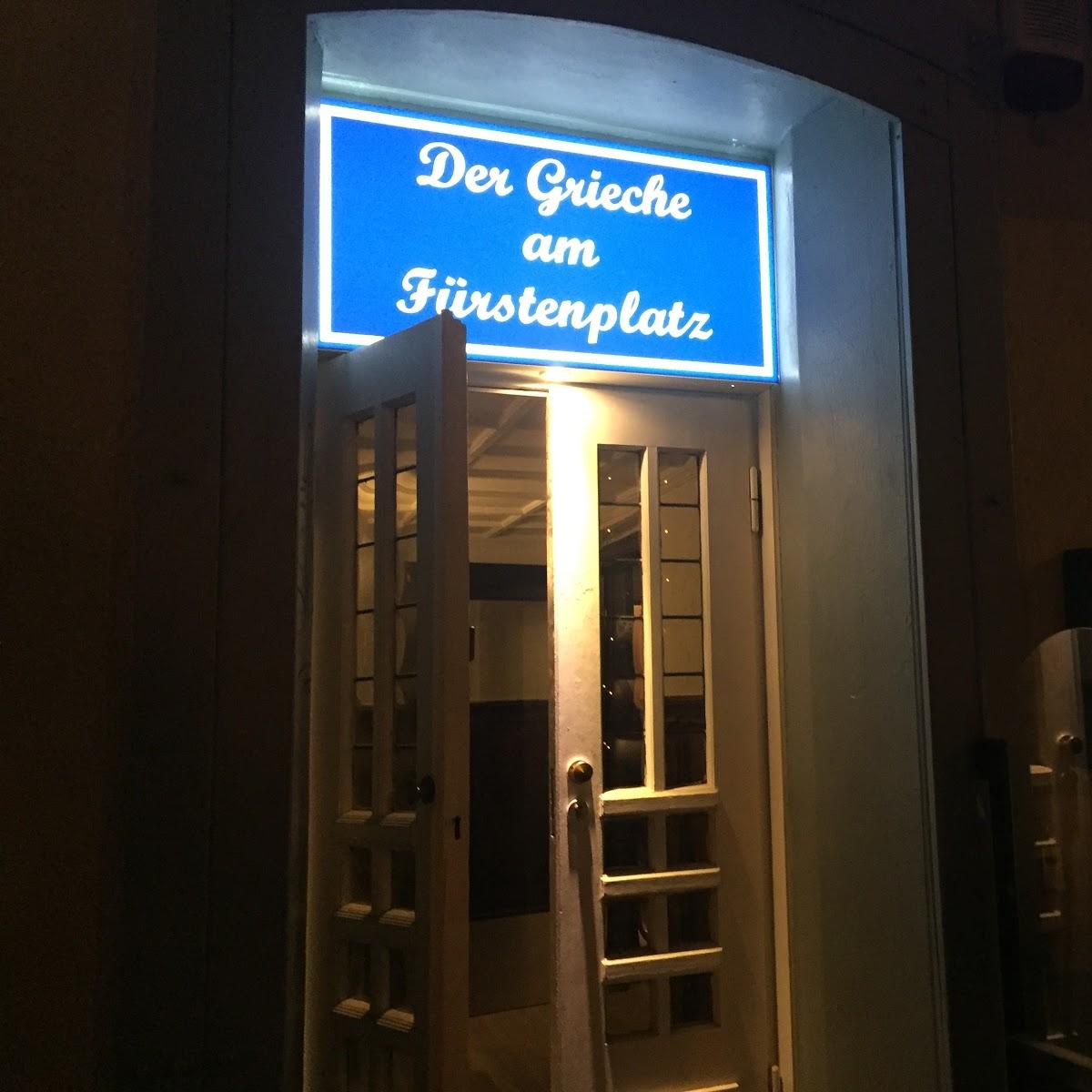 Restaurant "Der Grieche am Fürstenplatz" in Düsseldorf