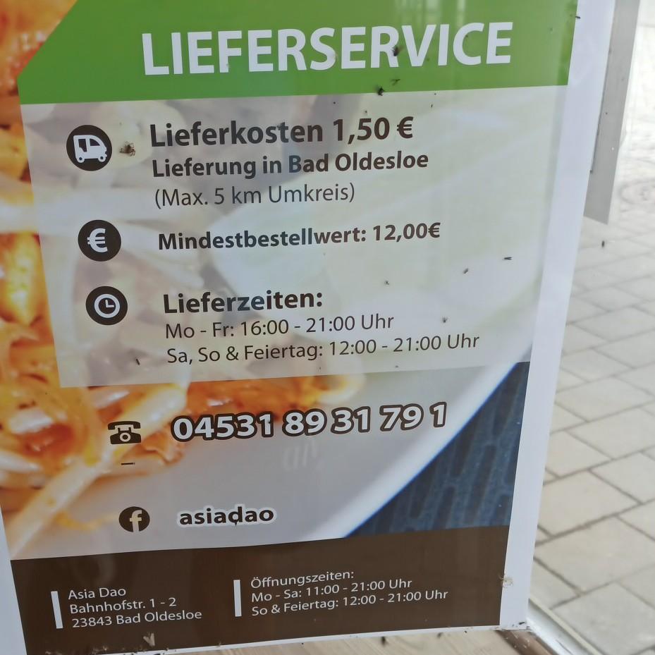 Restaurant "Asia Dao" in Bad Oldesloe