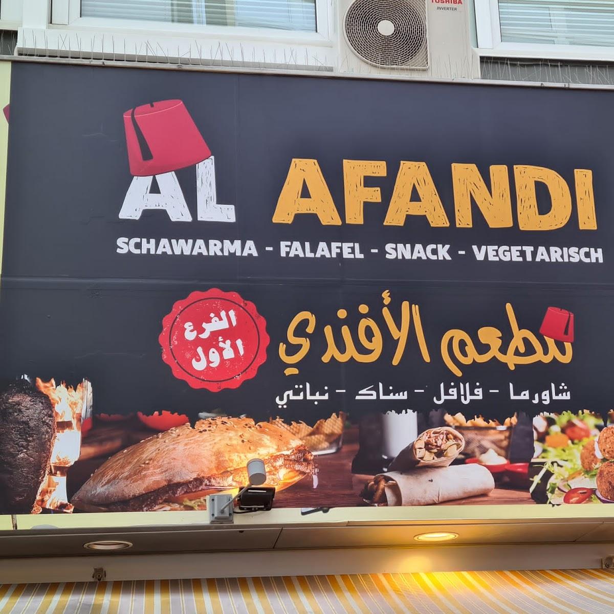 Restaurant "Al Afandi Restaurant (Shawarma, Falafel & Snack)" in Dortmund