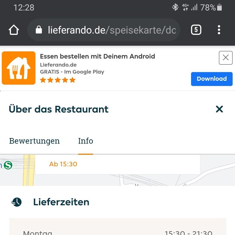 Restaurant "Abseits - Döner & more" in Düsseldorf