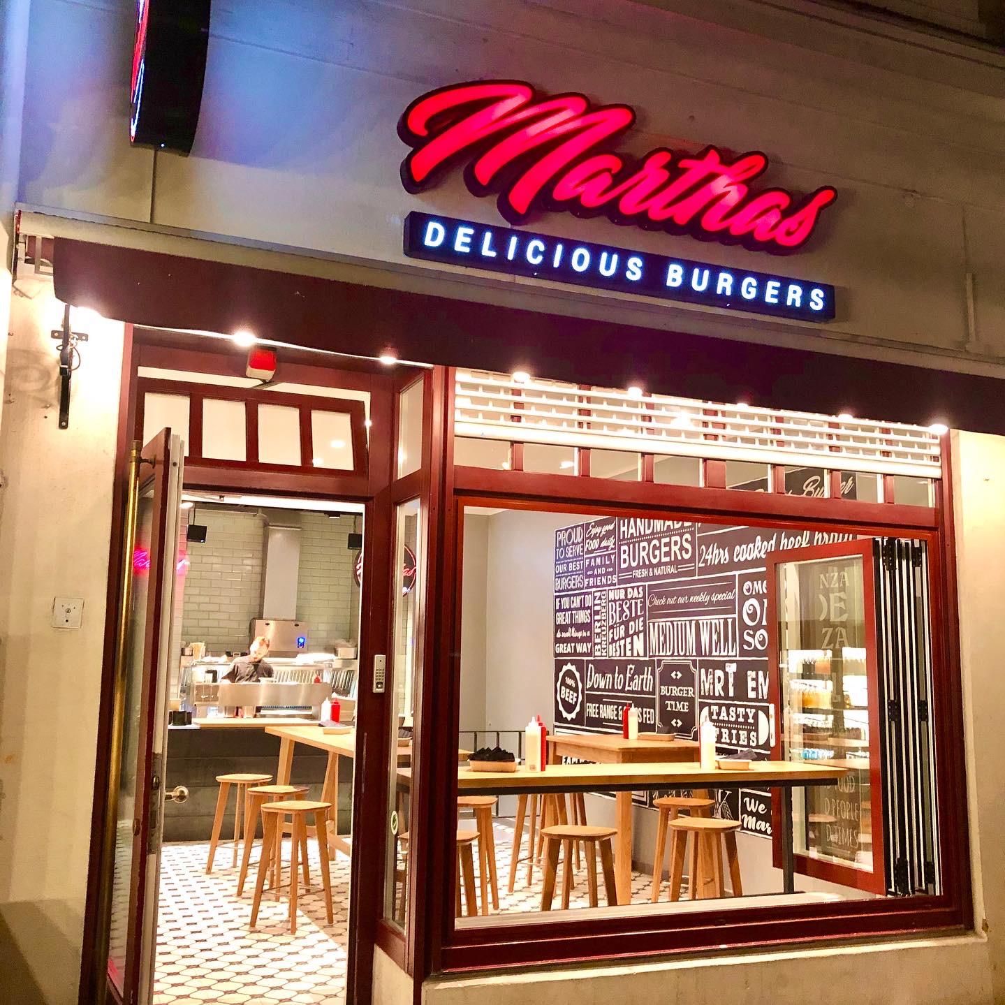 Restaurant "Marthas Delicious Burgers" in Berlin