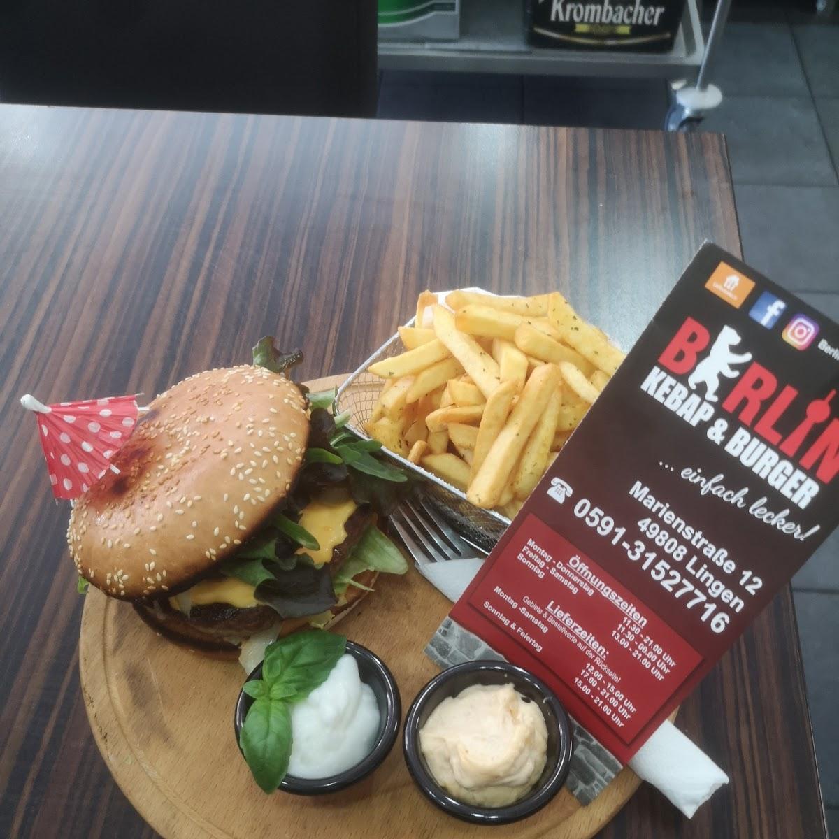 Restaurant "Berlin Kebap&Burger" in Lingen (Ems)