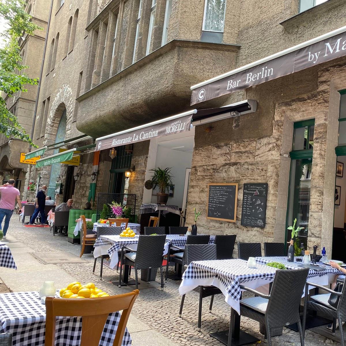 Restaurant "Ristorante La Cantina  - Bleibtreustraße" in Berlin