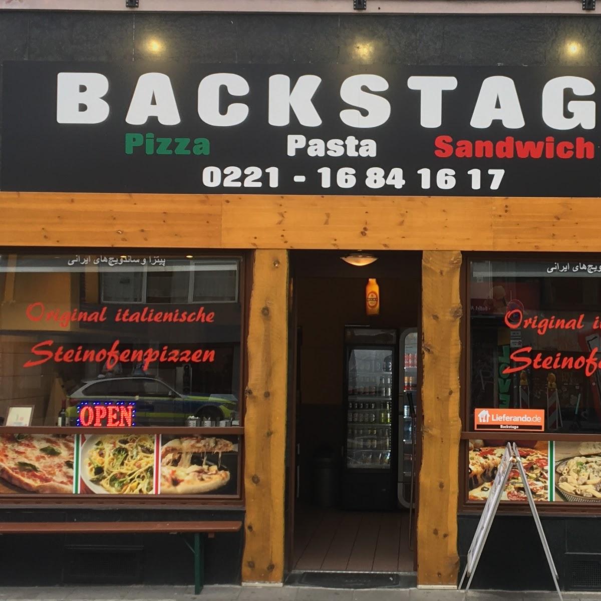 Restaurant "Backstage Restaurant Pizza & Imbiss" in Köln