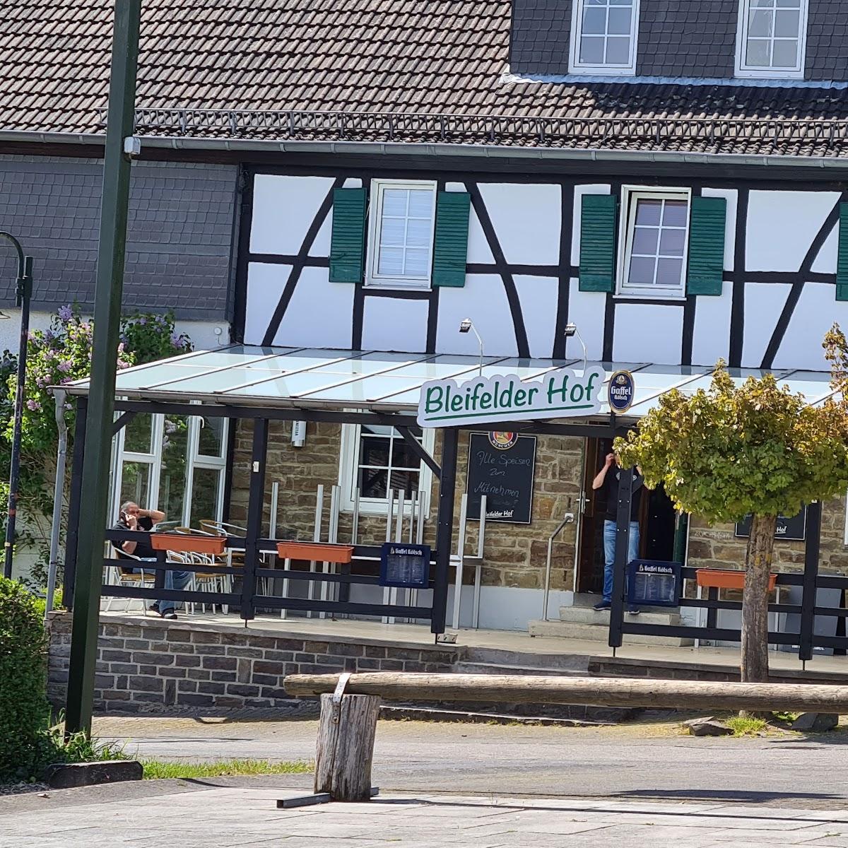 Restaurant "Bleifelder Hof" in Rösrath