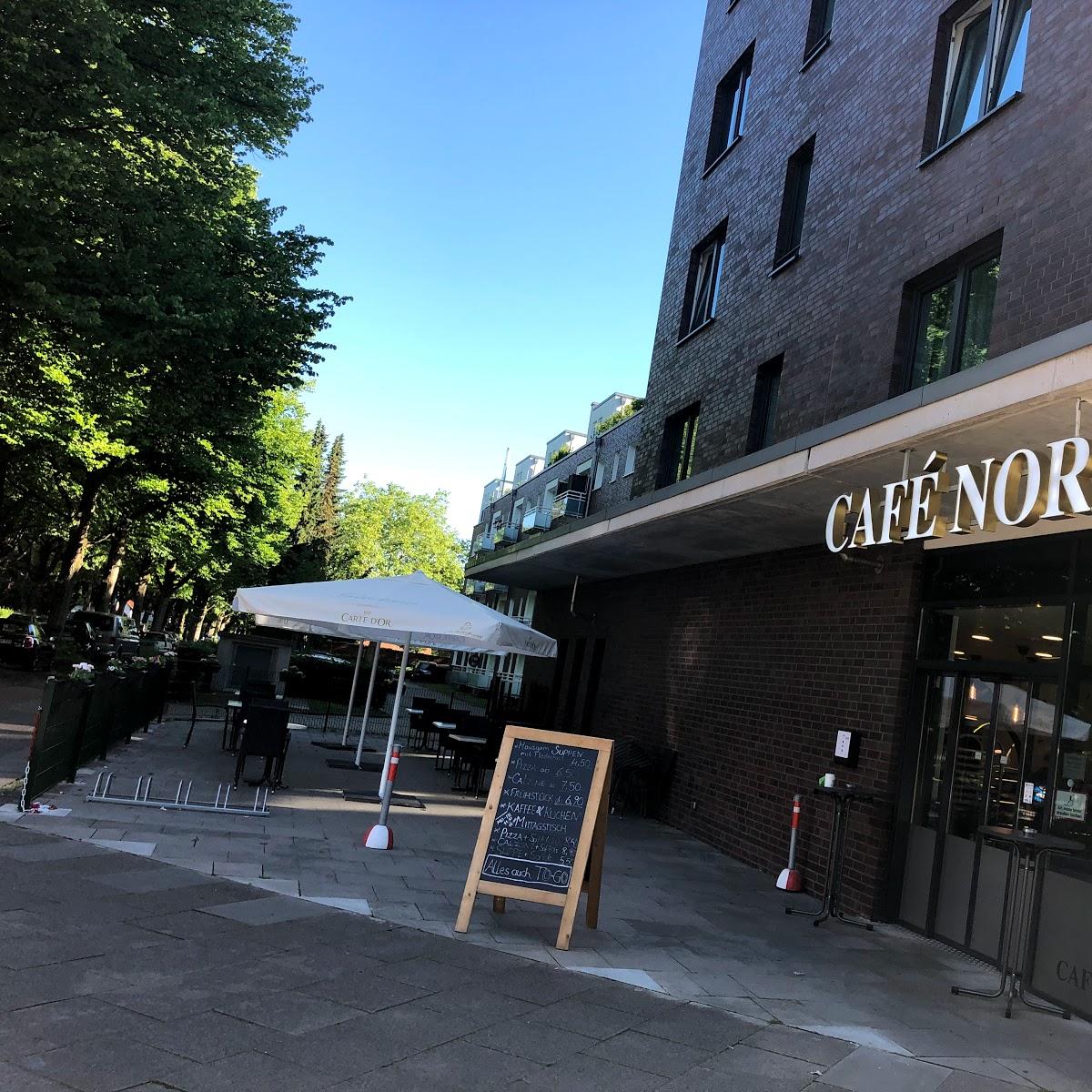 Restaurant "Café Nordwind" in Hamburg