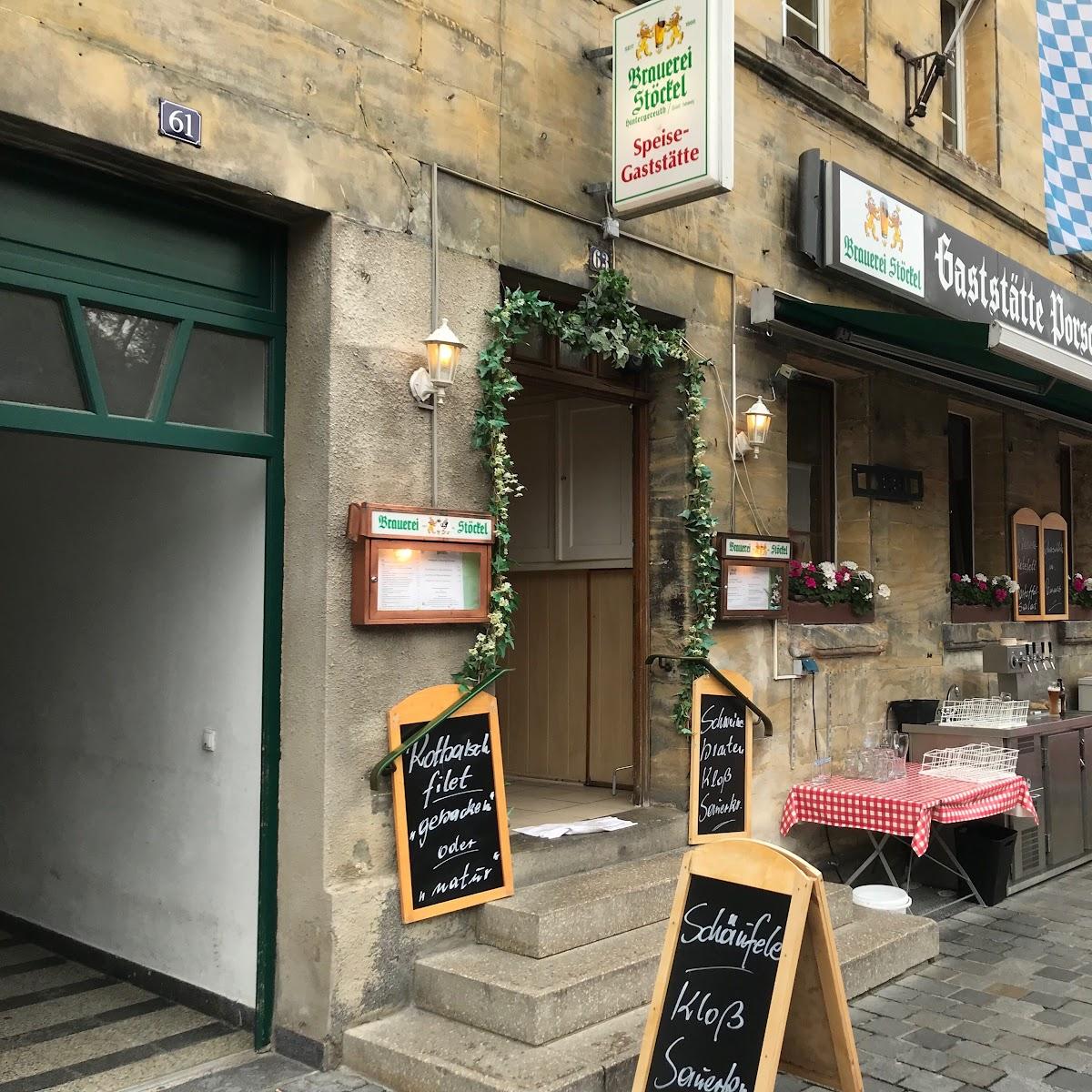 Restaurant "Gaststätte Porsch" in Bayreuth