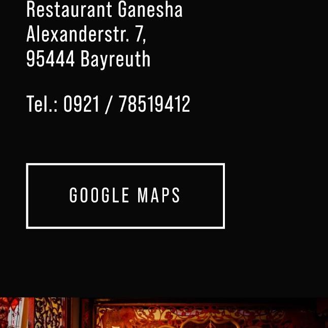 Restaurant "Ganesha" in Bayreuth