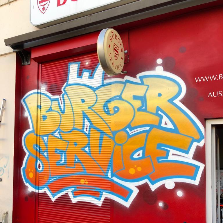 Restaurant "Burgerservice" in Halle (Saale)