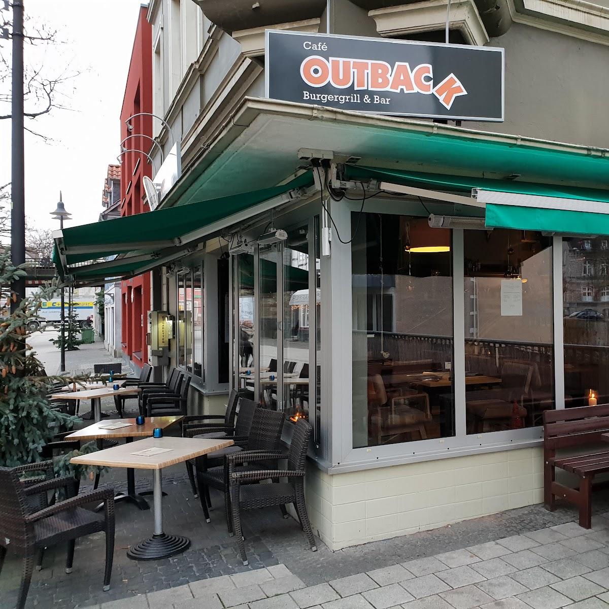 Restaurant "Café Outback" in Detmold