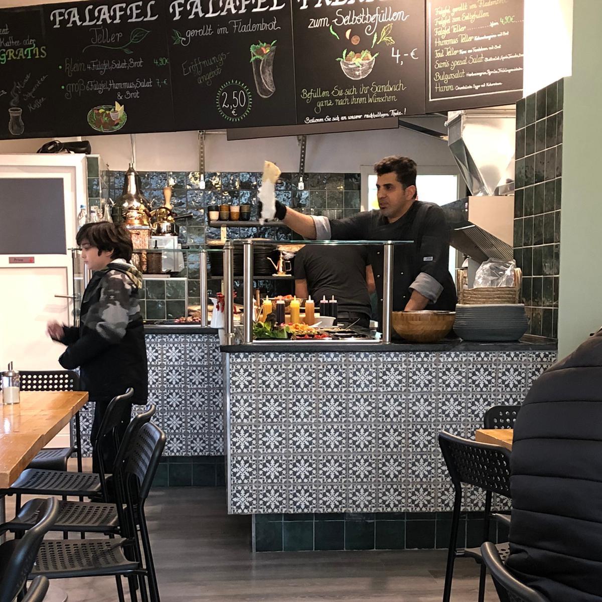 Restaurant "Sam´s Falafel" in München