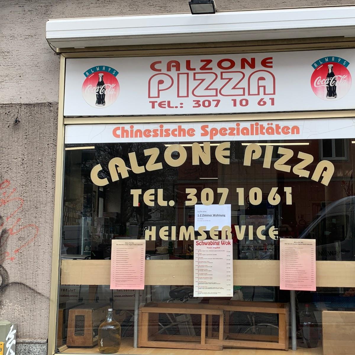 Restaurant "Calzone Pizza Heimservice Schwabing Wok" in München