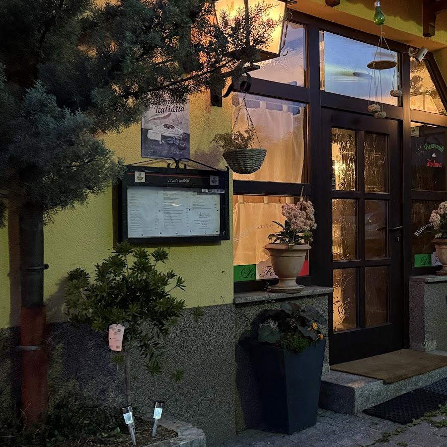 Restaurant "La Fontana" in Neuffen