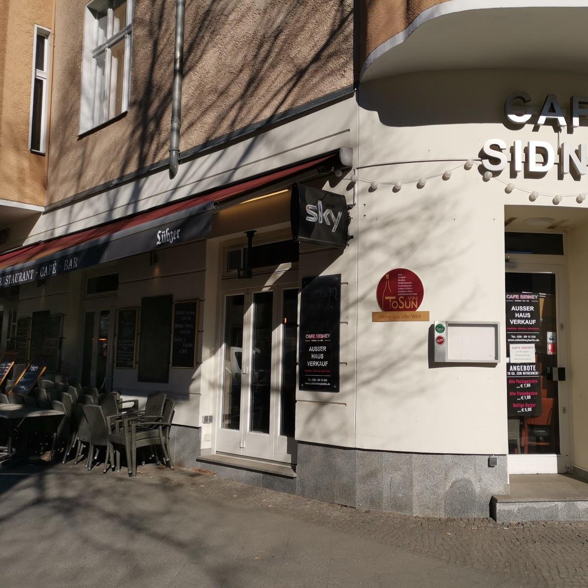 Restaurant "Restaurant Cafe Bar SIDNEY" in Berlin