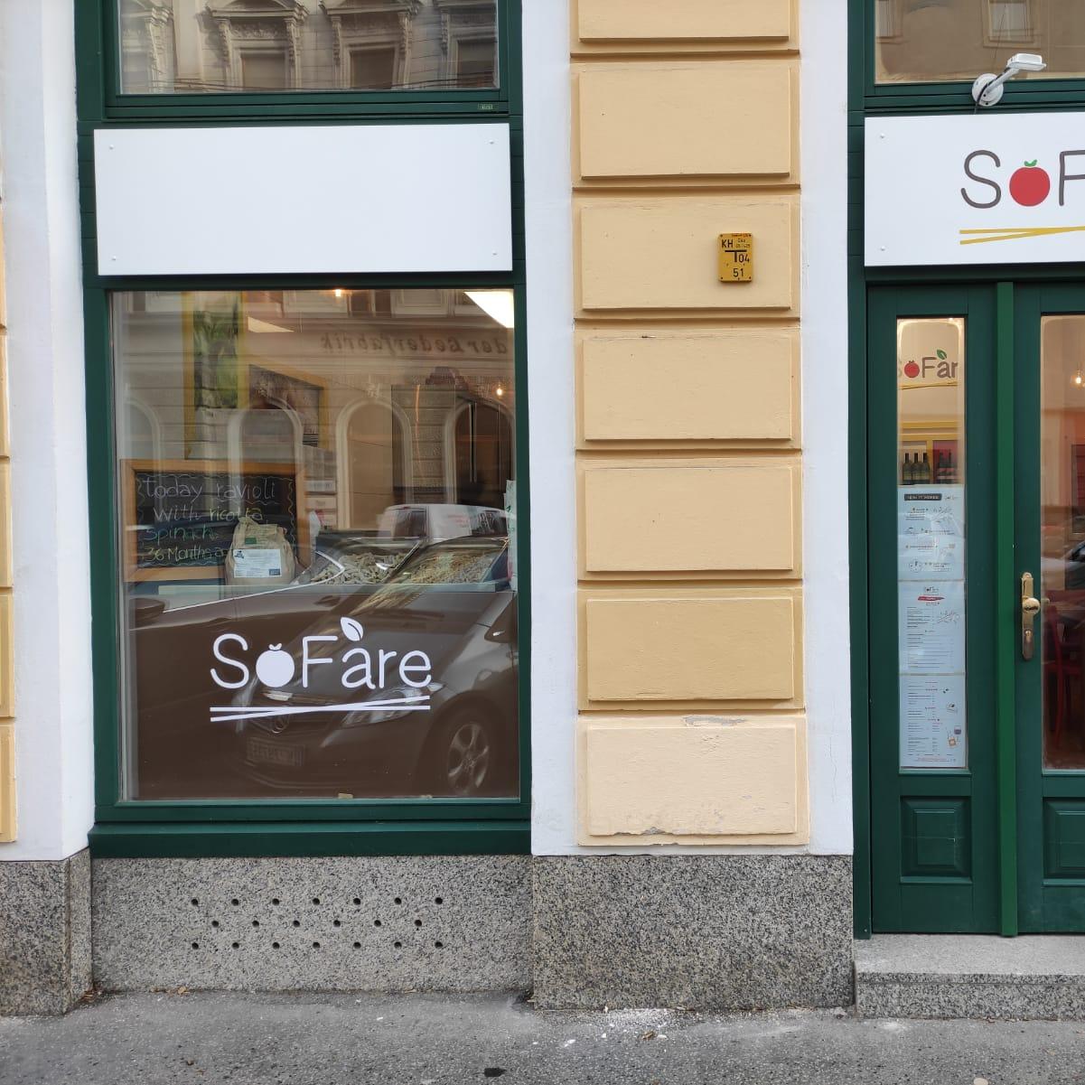 Restaurant "SoFàre" in Wien