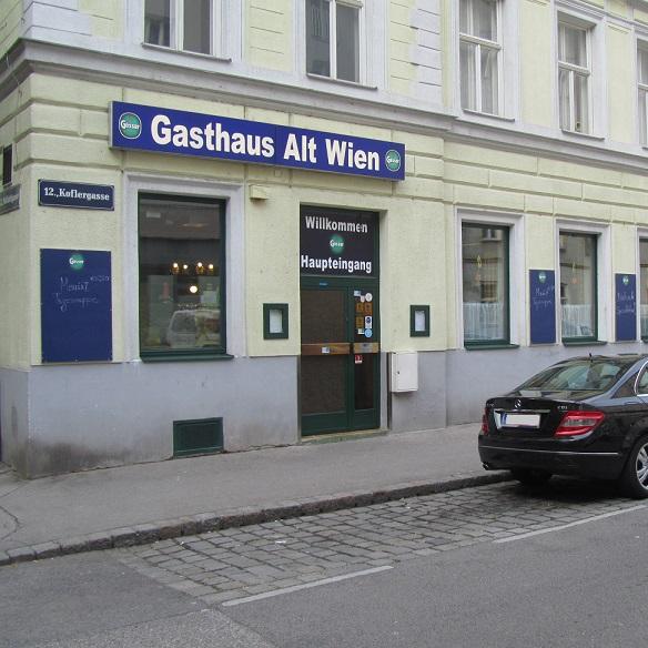 Restaurant "Gasthaus Alt-" in Wien