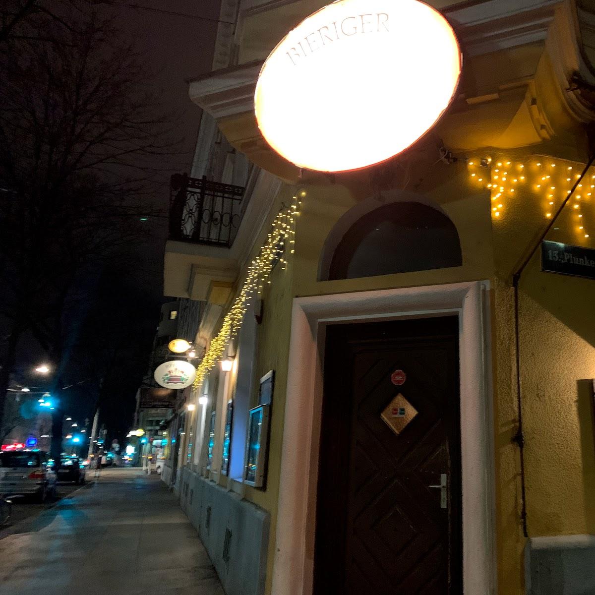 Restaurant "Bieriger" in Wien