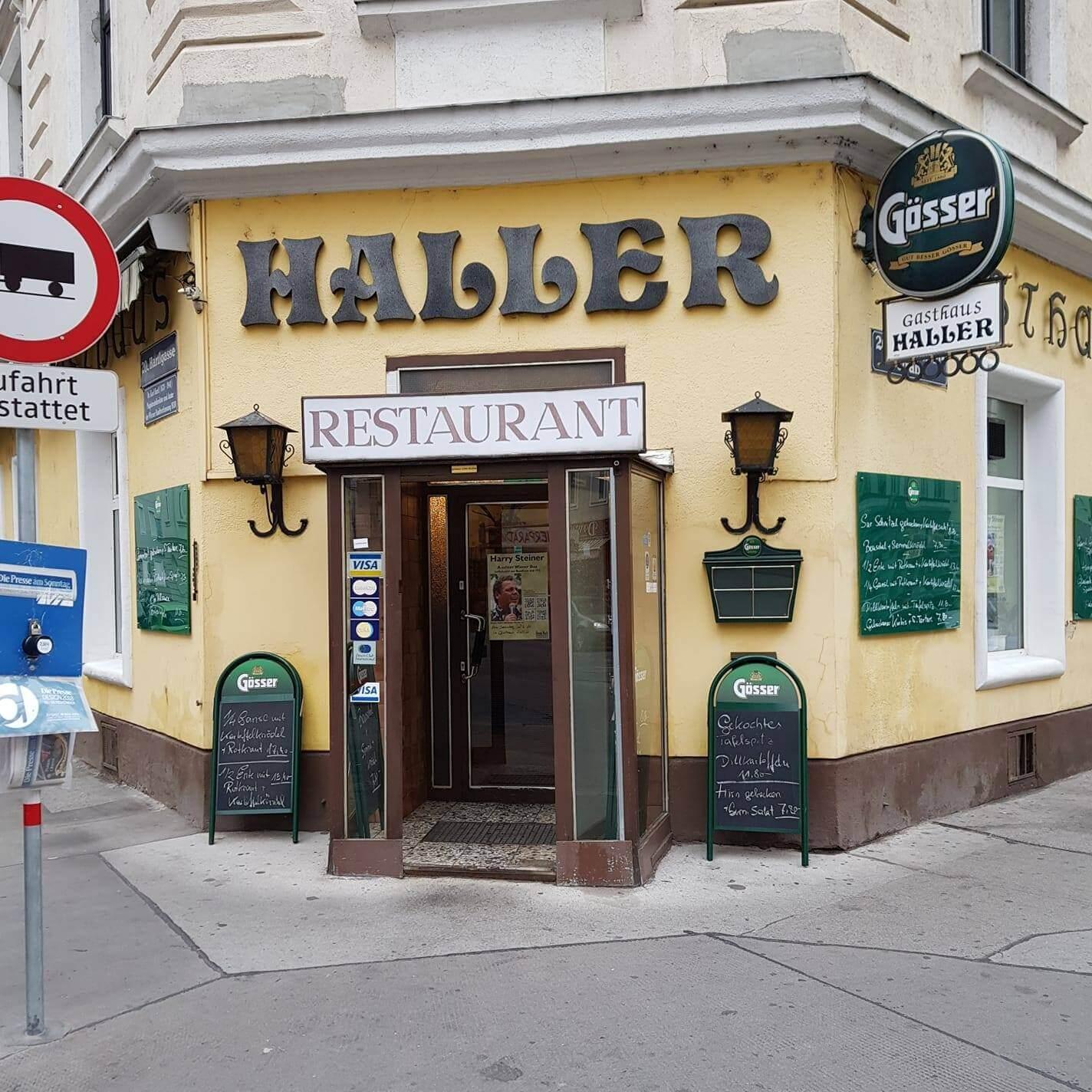 Restaurant "Gasthaus Haller" in Wien