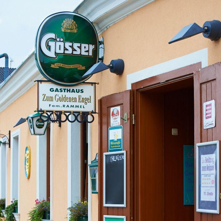 Restaurant "Gasthaus Rammel - Zum goldenen Engel" in Gemeinde Hollabrunn