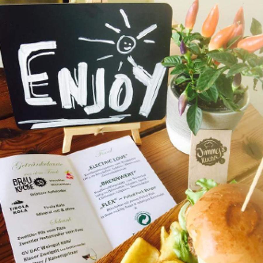 Restaurant "Jimmy`s Kuchl" in Horn