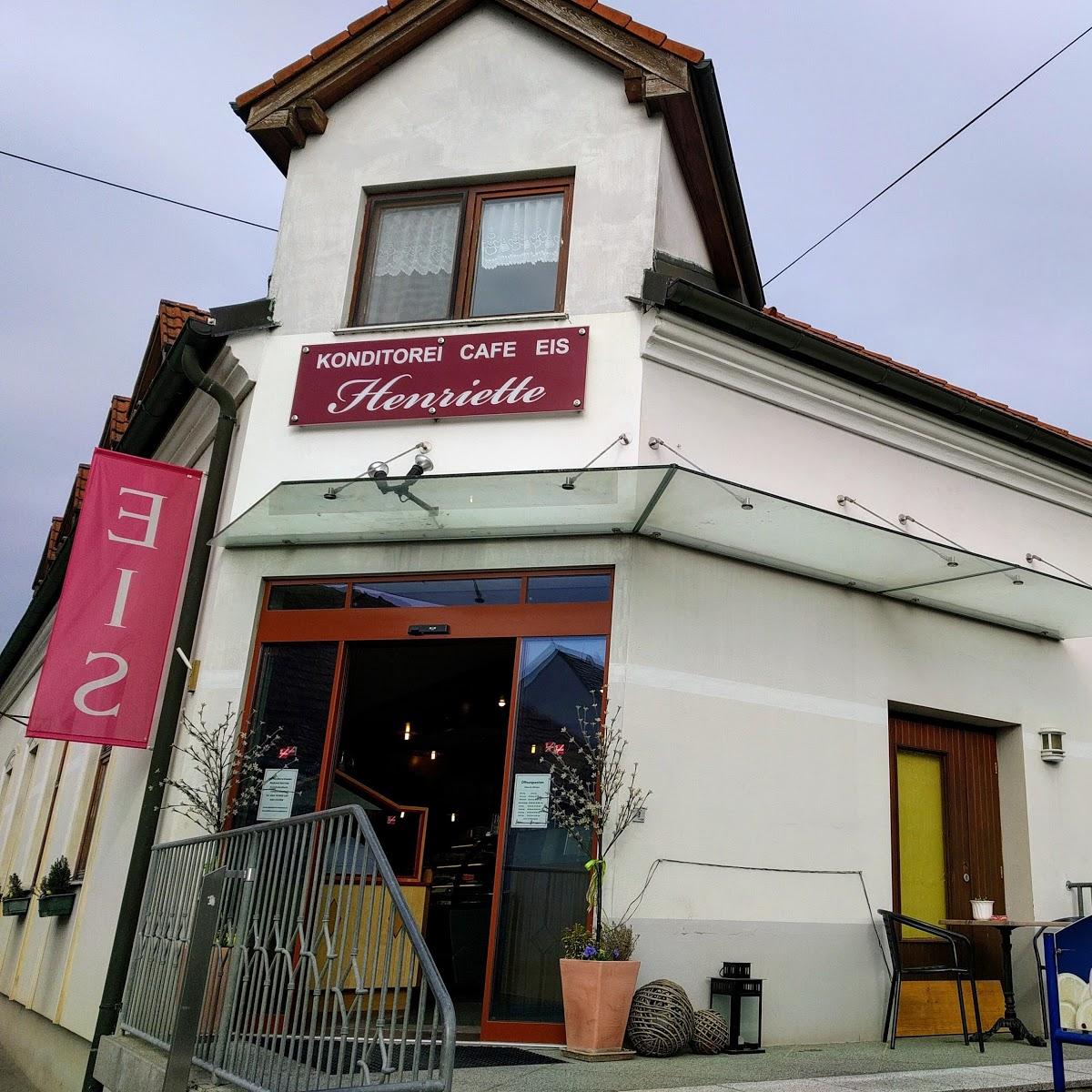 Restaurant "Henriette Neubrand Konditorei – Café – Eissalon" in Großrußbach