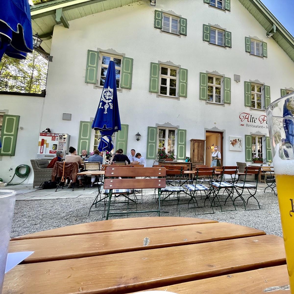 Restaurant "Alte Post zu" in Pähl