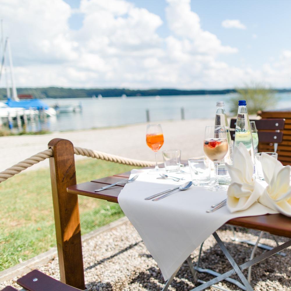 Restaurant "Forsthaus am See" in Pöcking
