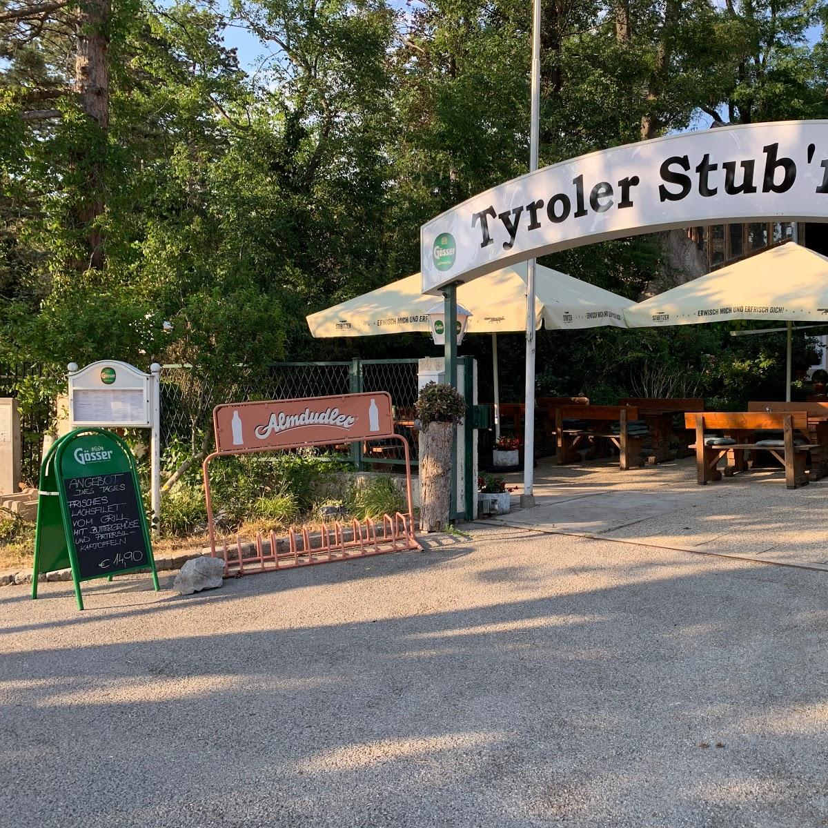 Restaurant "Tyroler Stub´n" in Schwechat