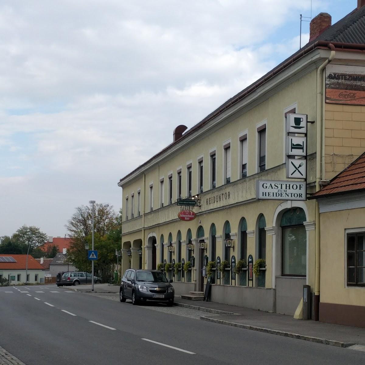 Restaurant "Gästezimmer - Gasthof Heidentor" in Petronell-Carnuntum