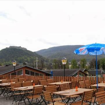 Restaurant "Karnunt" in Hainburg an der Donau