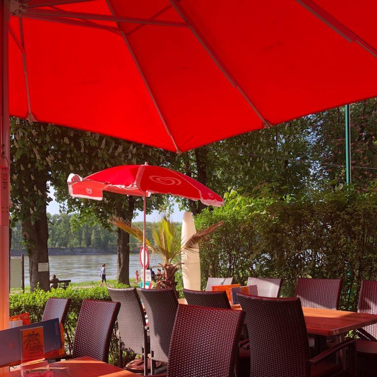 Restaurant "Donau Cafe" in Hainburg an der Donau
