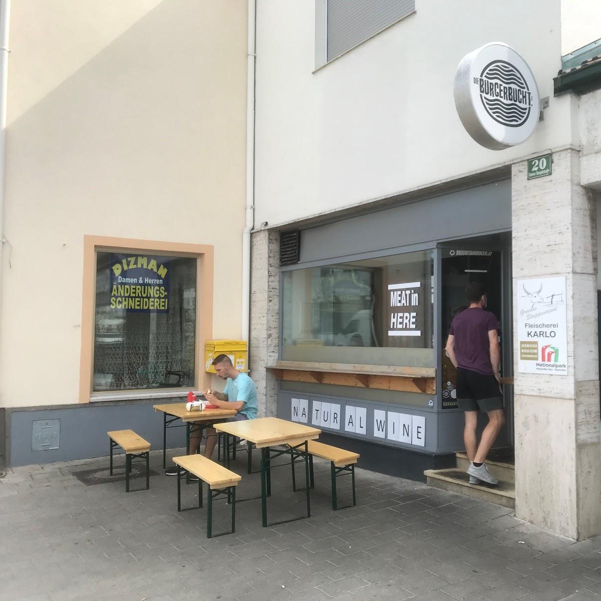 Restaurant "Die Burgerbucht" in Neusiedl am See