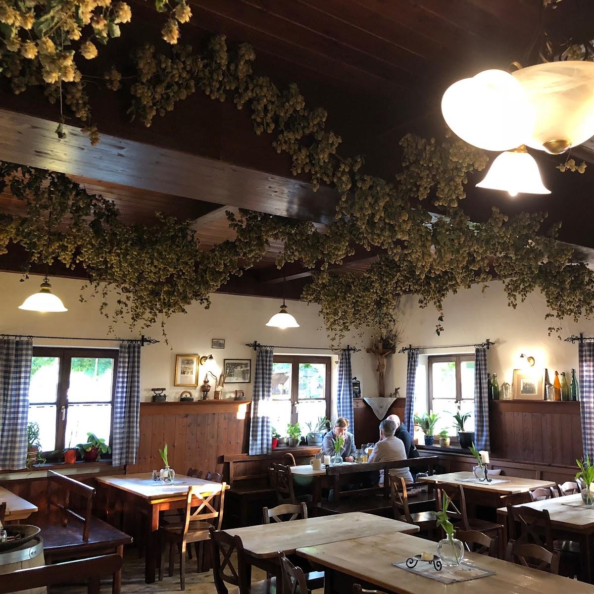 Restaurant "Chiemseebräu" in Grabenstätt