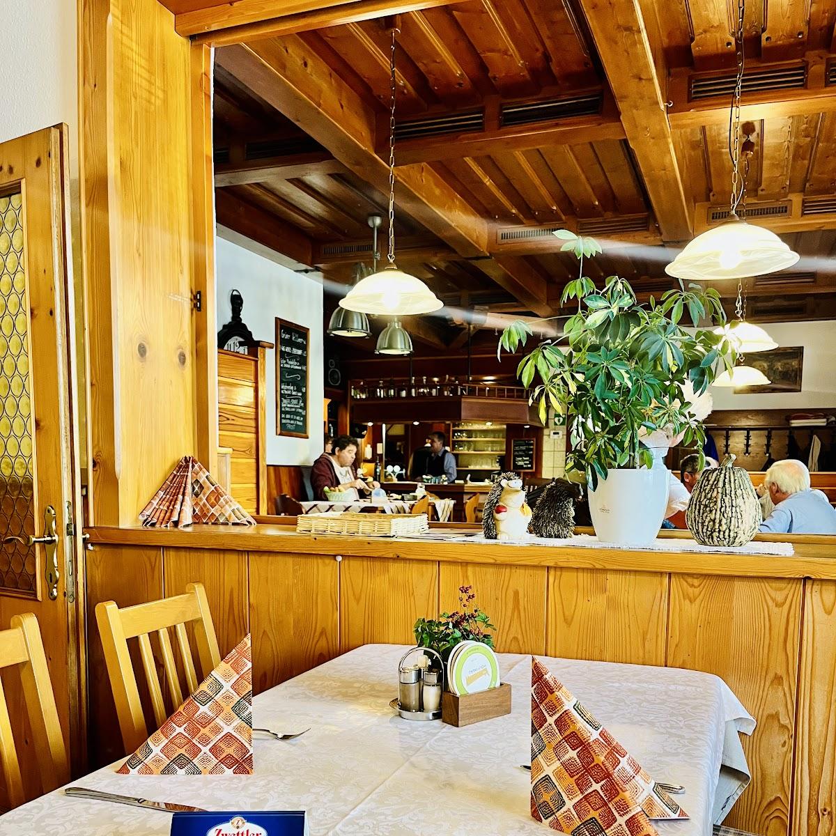 Restaurant "er Dorfwirt" in Peisching