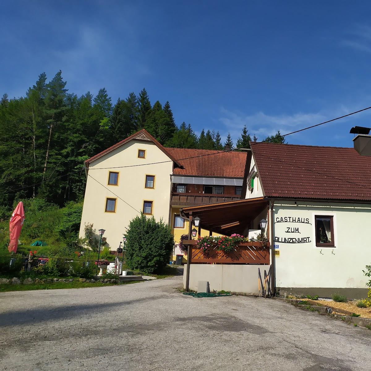 Restaurant "Gasthof Blunzenwirt" in Breitenstein