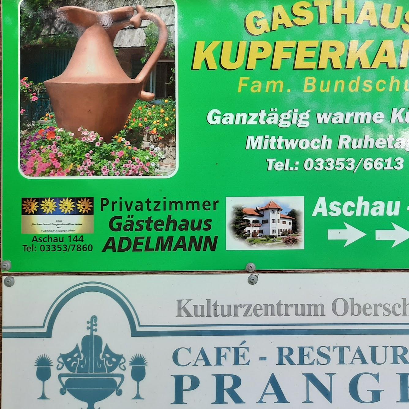 Restaurant "Gasthaus Kupferkandl" in Aschau im Burgenland