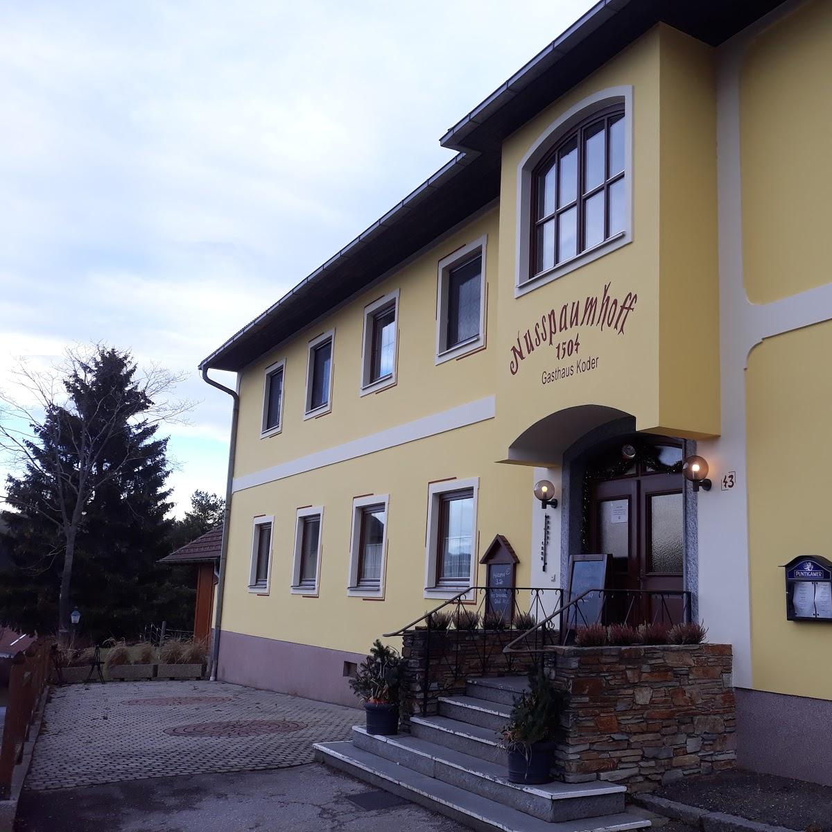Restaurant "Gasthof Nusspaumhoff" in Bad Schönau