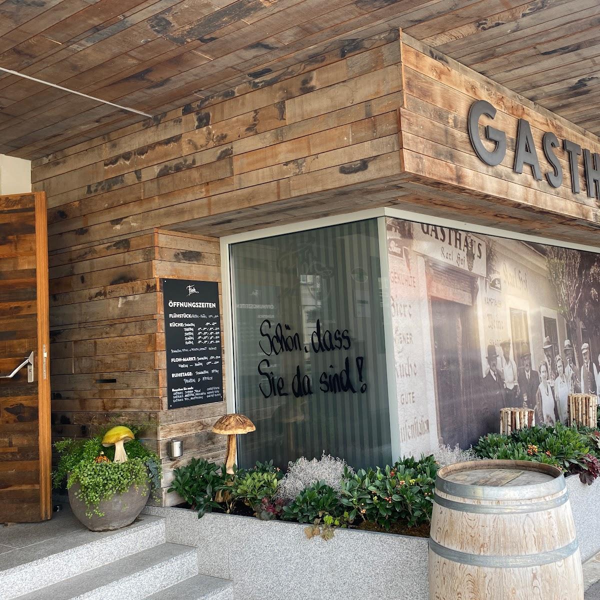 Restaurant "Gastwirtschaft Floh" in Tulbing