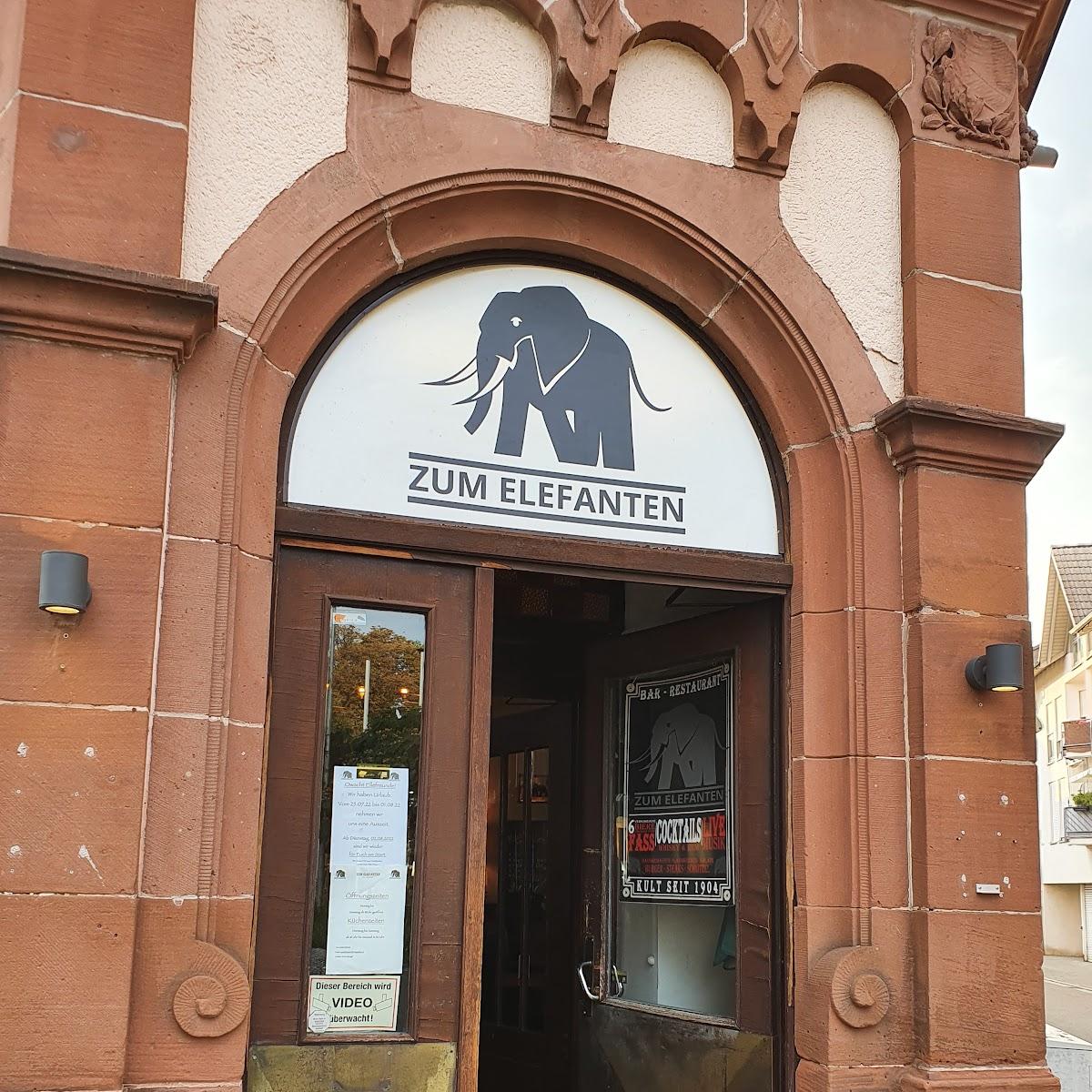 Restaurant "Zum Elefanten Bar - Restaurant" in Frankenthal (Pfalz)
