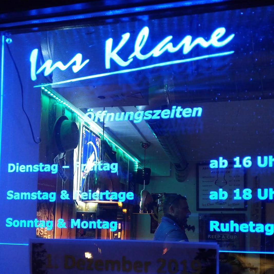 Restaurant "Ins Klane" in Würmla