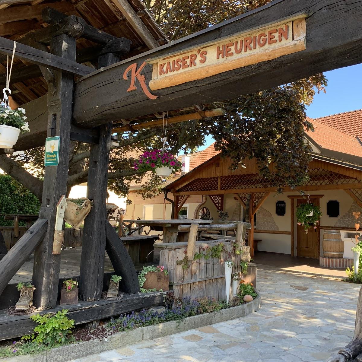 Restaurant "Heurigen Kaiser Einöd" in Herzogenburg