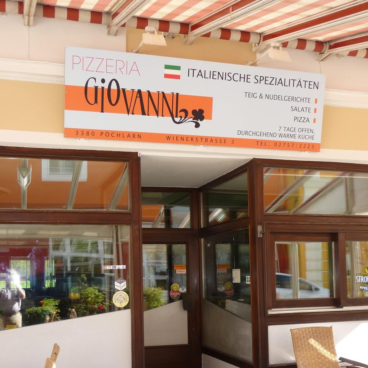 Restaurant "Pizzeria Giovanni" in Pöchlarn