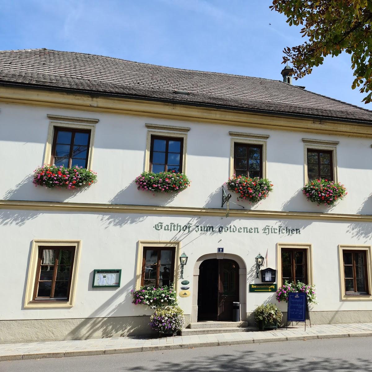 Restaurant "Gasthof zum Goldenen Hirschen" in Ybbsitz